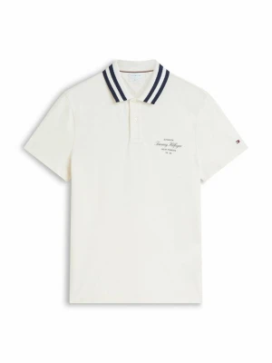 Koszulka polo Tommy Hilfiger beżowy