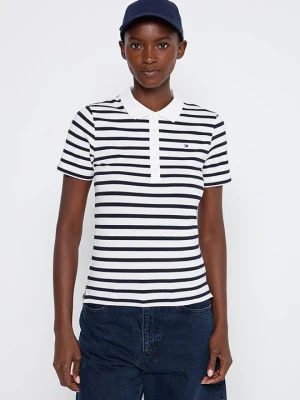 Koszulka polo Tommy Hilfiger biały