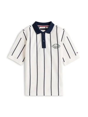 Koszulka polo Tommy Hilfiger biały
