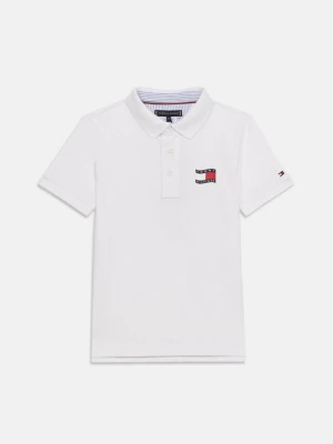 Koszulka polo Tommy Hilfiger biały