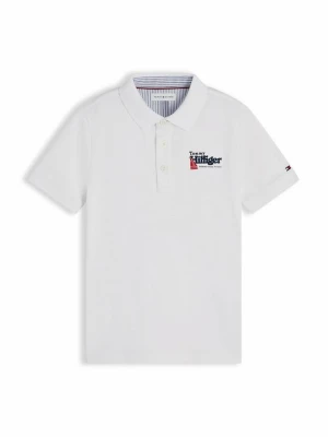 Koszulka polo Tommy Hilfiger biały