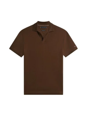 Koszulka polo Tommy Hilfiger brązowy
