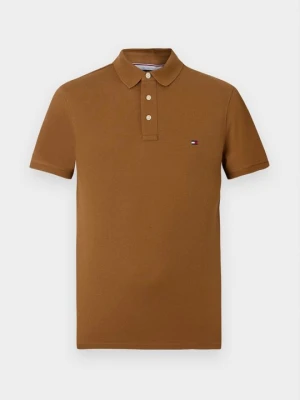 Koszulka polo Tommy Hilfiger brązowy