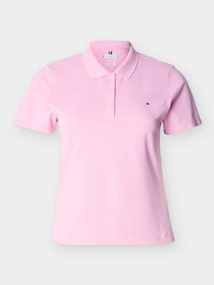 Koszulka polo Tommy Hilfiger różowy