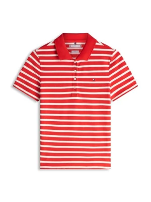 Koszulka polo Tommy Hilfiger czerwony