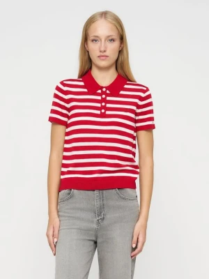 Koszulka polo Tommy Hilfiger czerwony