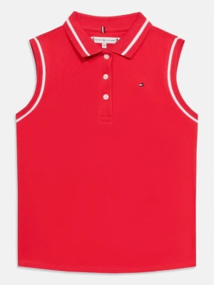 Koszulka polo Tommy Hilfiger czerwony