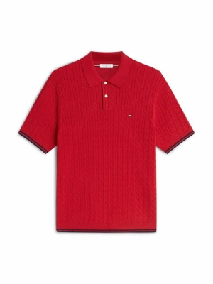 Koszulka polo Tommy Hilfiger czerwony
