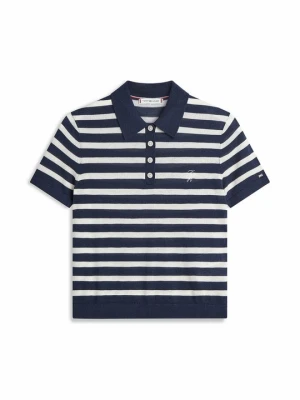 Koszulka polo Tommy Hilfiger granatowy