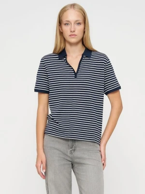 Koszulka polo Tommy Hilfiger granatowy