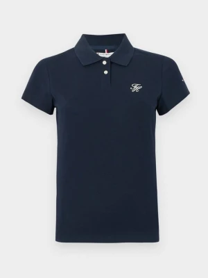Koszulka polo Tommy Hilfiger granatowy