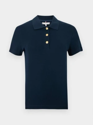 Koszulka polo Tommy Hilfiger granatowy