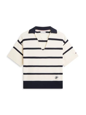 Koszulka polo Tommy Hilfiger granatowy