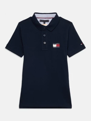 Koszulka polo Tommy Hilfiger granatowy