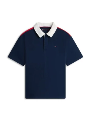 Koszulka polo Tommy Hilfiger granatowy