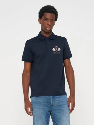 Koszulka polo Tommy Hilfiger granatowy