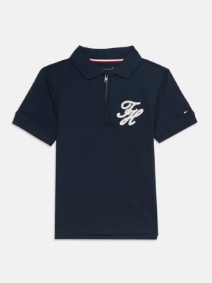 Koszulka polo Tommy Hilfiger granatowy