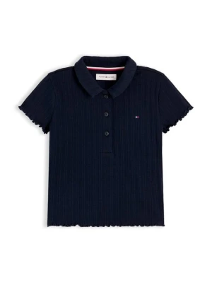 Koszulka polo Tommy Hilfiger granatowy