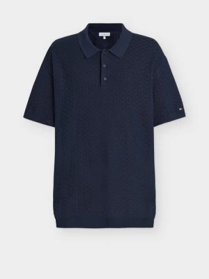 Koszulka polo Tommy Hilfiger granatowy