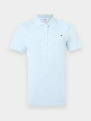Koszulka polo Tommy Hilfiger jasnoniebieski