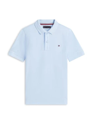 Koszulka polo Tommy Hilfiger jasnoniebieski