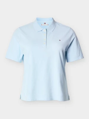 Koszulka polo Tommy Hilfiger jasnoniebieski