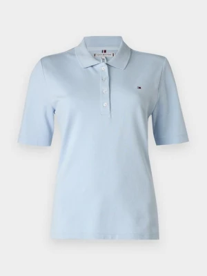 Koszulka polo Tommy Hilfiger jasnoniebieski