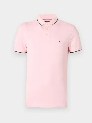 Koszulka polo Tommy Hilfiger jasnoróżowy