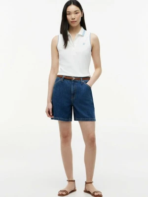 Koszulka polo Tommy Hilfiger mleczny