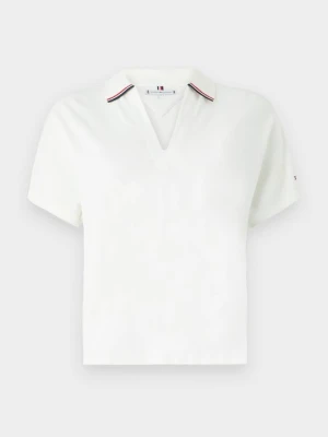 Koszulka polo Tommy Hilfiger mleczny