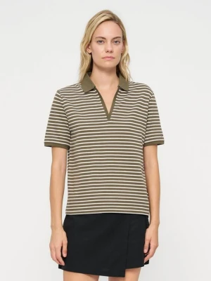 Koszulka polo Tommy Hilfiger oliwkowy