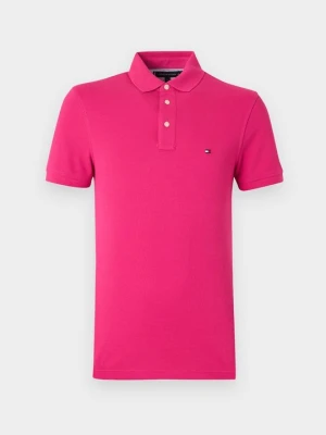 Koszulka polo Tommy Hilfiger różowy