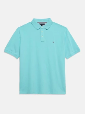 Koszulka polo Tommy Hilfiger turkusowy