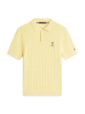 Koszulka polo Tommy Hilfiger żółty