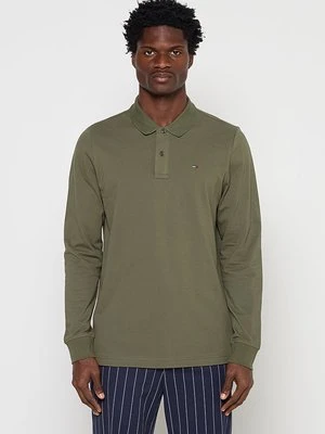 Koszulka polo Tommy Jeans zielony