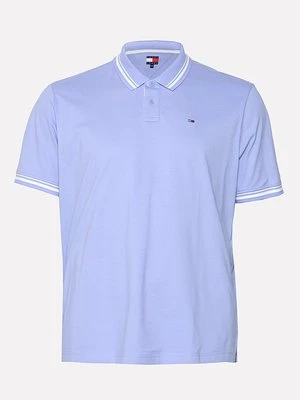 Koszulka polo Tommy Jeans jasnoniebieski