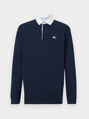 Koszulka polo Tommy Jeans granatowy