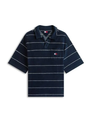 Koszulka polo Tommy Jeans granatowy