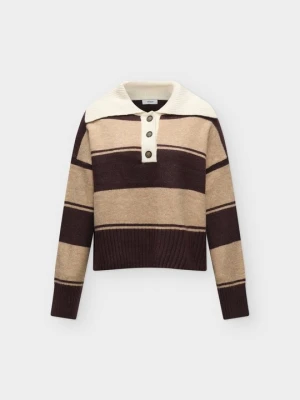 Koszulka polo Topshop brązowy