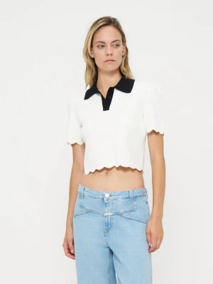 Koszulka polo TWINSET czarny
