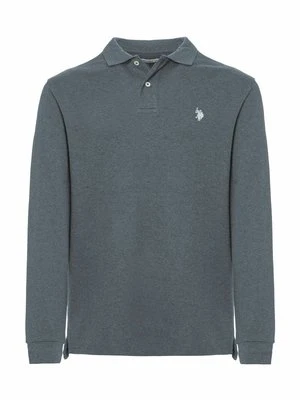 Koszulka polo U.S. POLO ASSN. ciemnoszary