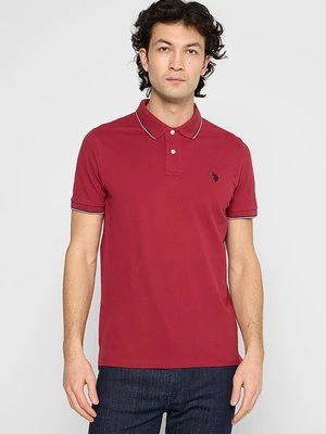 Koszulka polo U.S. POLO ASSN. bordowy