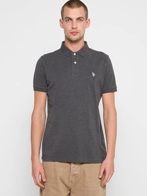 Koszulka polo U.S. POLO ASSN. ciemnoszary