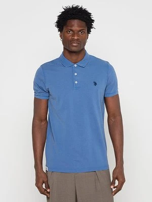 Koszulka polo U.S. POLO ASSN. niebieski