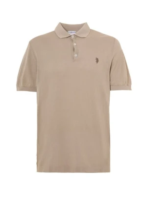 Koszulka polo U.S. POLO ASSN. beżowy
