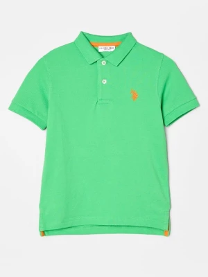 Koszulka polo U.S. POLO ASSN. jasnozielony