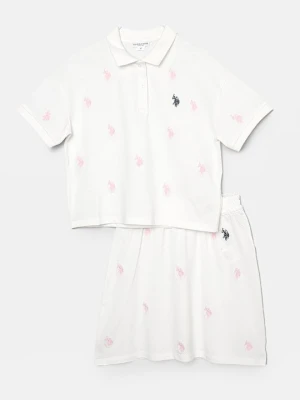 Koszulka polo U.S. POLO ASSN. mleczny