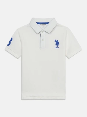 Koszulka polo U.S. POLO ASSN. mleczny
