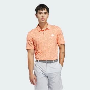 Koszulka polo ULTIMATE365 MESH PRINT CLIMACOOL Adidas Dusky Orange
