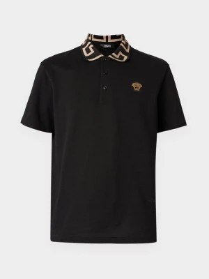 Koszulka polo Versace czarny